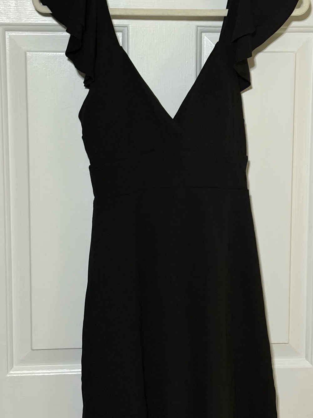 Altar'd State Veronica Flutter dress in Black